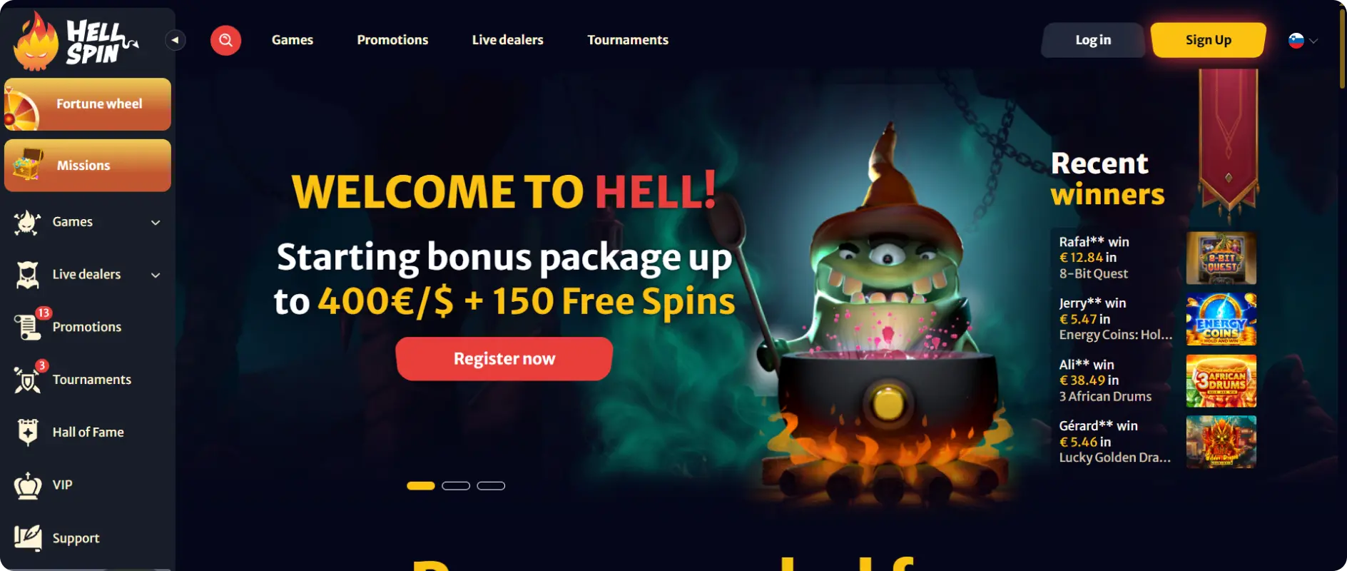 HellSpin Bonusne Ponudbe